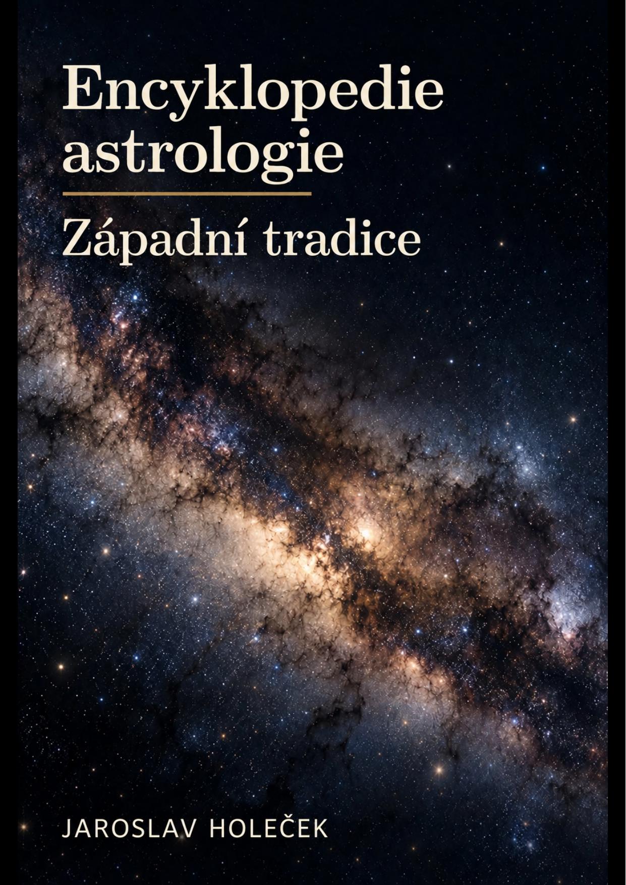 Obálka: Encyklopedie astrologie. Západní tradice
